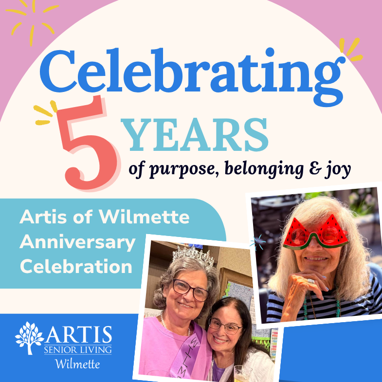 Web Graphic 26 ART 0953 Wilmette 5 Year Anniversary Event